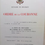 Croix de Chevalier 1978