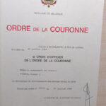 Croix d'officier 1988