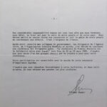 Suite courrier I. Shamir